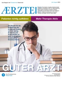 AERZTE Steiermark 0708/2024 Cover